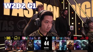 DIG vs 100  Week 2 Day 2 S14 LCS Spring 2024  Dignitas vs 100 Thieves W2D2 Full Game [upl. by Coryden]