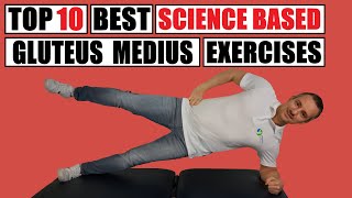 10 BEST Gluteus Medius Exercises  Science Based [upl. by Zetrauq]