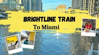 TRAIN FLL to Miami  Hotel travel cruiseship cruise miami fll vacationideas [upl. by Gosser]