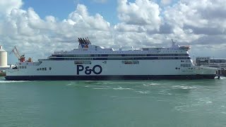 DFDS  Cote des Dunes  Dover to Calais [upl. by Changaris848]