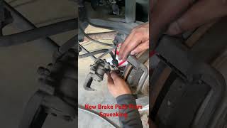 How do I stop my new brake pads from squeaking shortvideo views fypシ usa viralvideo likeviral [upl. by Llertnek859]