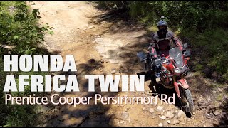 HONDA AFRICA TWIN  Prentice Cooper OHV  Persimmon Rd ADV motorcycle ride  Skydio 2 [upl. by Mullane]