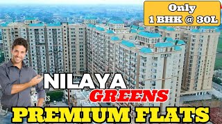 Nilaya Greens Raj Nagar Extension ☎️9560955050  Nilaya Greens 1 bhk in raj nagar extension [upl. by Smoht591]