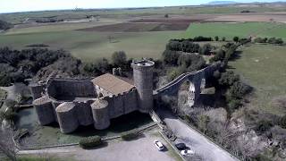 Parco Archeologico e Naturalistico di VULCI Drone 4K [upl. by Aronal]