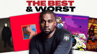 Ranking Every Kanye Album From WORST to BEST [upl. by Slohcin]