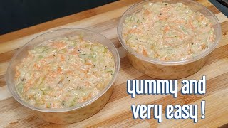 How To Make Coleslaw  My Easy Version [upl. by Nomzzaj]