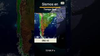 Sismo HOY de Magnitud 45 Sacude la Provincia de San Antonio Valparaíso Chile [upl. by Mosby833]