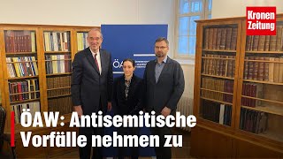 Judenhass in Österreich  kronetv NEWS [upl. by Atnoed]