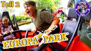 EUROPAPARK ACTION ERLEBNIS Tag 2  Adrenalin Pur in Achterbahnen  FAMILY FUN [upl. by Angeline408]