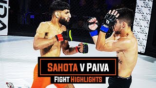 Kiru Singh Sahota vs Santhiago Paiva Highlights [upl. by Dogs]