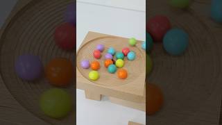 Marble Run ASMR ☆ Wooden Wave Slope amp Vortex board amp Colorful ball♪ asmr marblerunrace healing [upl. by Nepean]