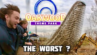 OAKWOOD THEME PARK  THE WORST THEME PARK IN THE UK  and POVs [upl. by Grenville]