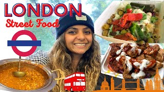 Vegan Street Food in London  Whitecross Market [upl. by Dugaid]