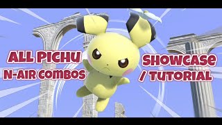 Smash Ultimate Pichu NeutralAir Combo TutorialShowcase [upl. by Malaspina]