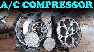 How an AC Compressor Works [upl. by Wolfe]