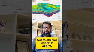 Geomechanics model in Ansys rocks sand soil clay gravel modelling fea ansys [upl. by Nahshon125]