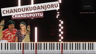 Chandukudanjoru  Chandupottu  Piano Tutorial [upl. by Mozart]