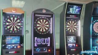 Indoor Sports Electronic Dart Game MachineCoin Operated Indoor Sports Electronic Arcade online Game [upl. by Ayekel]