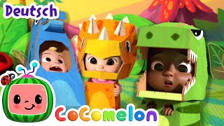 Dinosaurier Lied  CoComelon Deutsch  Cartoons und Kinderlieder [upl. by Cacilia]