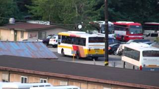 US Army 2001 Hyundai Super Aero City 1049 moving around the US Army bus lot [upl. by Eiryt]