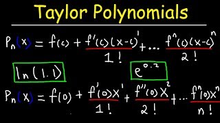 Taylor Polynomials amp Maclaurin Polynomials With Approximations [upl. by Ecraep]