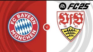 Bayern Munich vs Vfb Stuttgart  Bundesliga  FC 25 [upl. by Benil943]