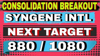 Consolidation Breakout in Syngene International Syngene International share latest news [upl. by Maxwell]