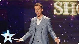 Impersonator Jon Clegg does Ant and Dec  Britains Got Talent 2014 [upl. by Hallsy571]