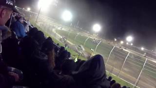 Sprintcar Classic Premier Speedway Warrnambool AMain 2017 [upl. by Akimrehs]