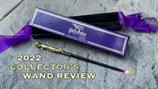 NEW 2022 Collectors Wand Unboxing  Wizarding World of Harry Potter ⚡️Giveaway [upl. by Brock]