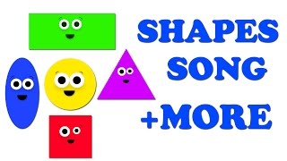 Shapes Song  abc Song  Finger Family  Plus More [upl. by Amador]