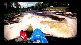 Tuckasegee NC Section 3  Kayaking [upl. by Danuloff]