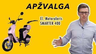 SMARTER 400  Elektrinis Motoroleris 🔋🛵 [upl. by Conley]