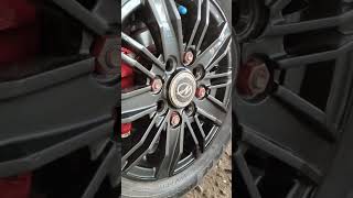 Maruti 800alloy wheel painting [upl. by Retrac]