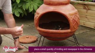 How to cure a clay chimenea before use to prevent cracking [upl. by Rothschild]