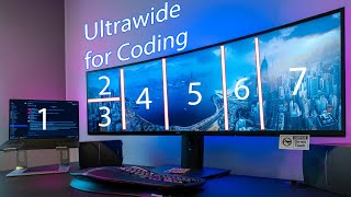 Exploring SUPER Ultrawide For Programming  Dell U4919DW review vs dual monitor setup [upl. by Galatia516]