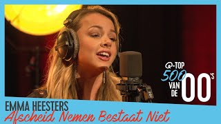 Emma Heesters  Afscheid Nemen Bestaat Niet Marco Borsato cover live bij Qmusic [upl. by Winton377]