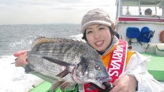 弁天屋 LTアジが楽しい！ イシモチやクロダイも 2014年2月23日 [upl. by Attelocin]