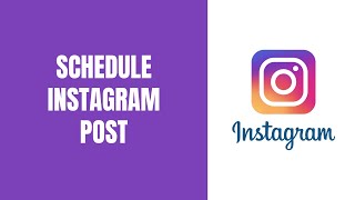 How To Schedule Instagram Post [upl. by Ijneb]