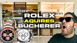 ROLEX BUYS BUCHERER  THE INDUSTRIES BIGGEST POWER PLAY [upl. by Lemieux422]