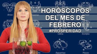 Horoscopos del Mes de Febrero Febrero MhoniVidente [upl. by Gussman]