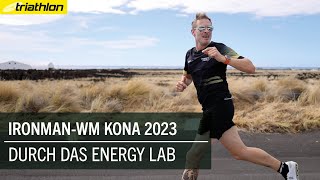 In den Laufschuhen Einmal durch das Energy Lab  IronmanWM Hawaii 2023 [upl. by Fawnia408]