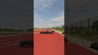 12 push ups on the track Sports training [upl. by Dimitris]