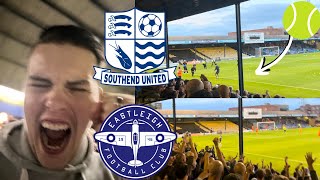 SOUTHEND VS EASTLEIGH20 THE NIGHT 5500FANS PROTESTED AGAINST RON MARTIN [upl. by Nylyram]