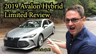 2019 Avalon Hybrid Limited Review and Test Drive [upl. by Lankton]