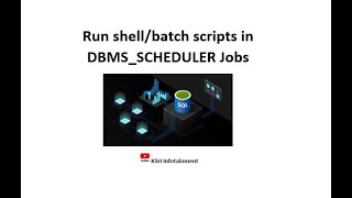 Schedule LinuxUnix script or windows batch in oracle DBMS SCHEDULER [upl. by Ellita]