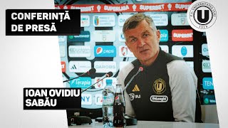 CONFERINȚĂ DE PRESĂ  Ioan Ovidiu Sabău după remiza cu Dinamo [upl. by Mathi35]