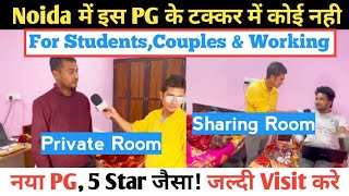 best pg near noida sec 62  best co living pg in noida  best pg in noida for Couples👩🏻‍❤️‍👨🏻💔 [upl. by Engeddi391]