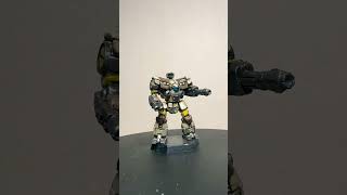 Guillotine battletech paintingminiatures battletechminiatures miniaturepainting mechwarrior [upl. by Llerat]