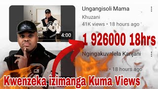 Khuzani Mpungose Album ingila izimanga ku YouTube 19M in 18 hrs ðŸ”¥ðŸ”¥ [upl. by Simmie]